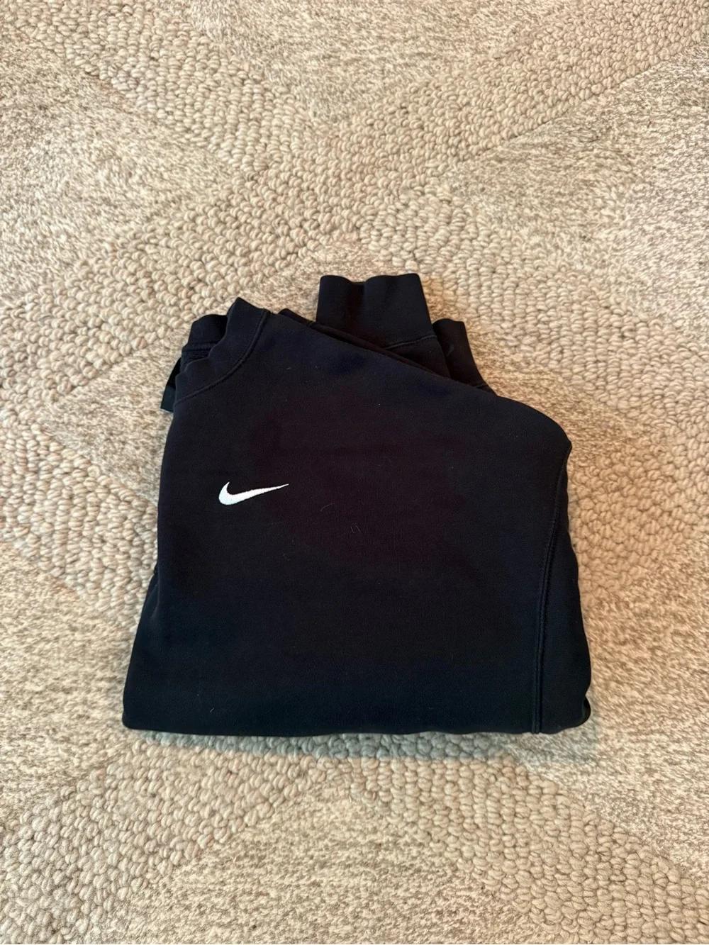 Nike women's oversized cropped fleece sweatshirt